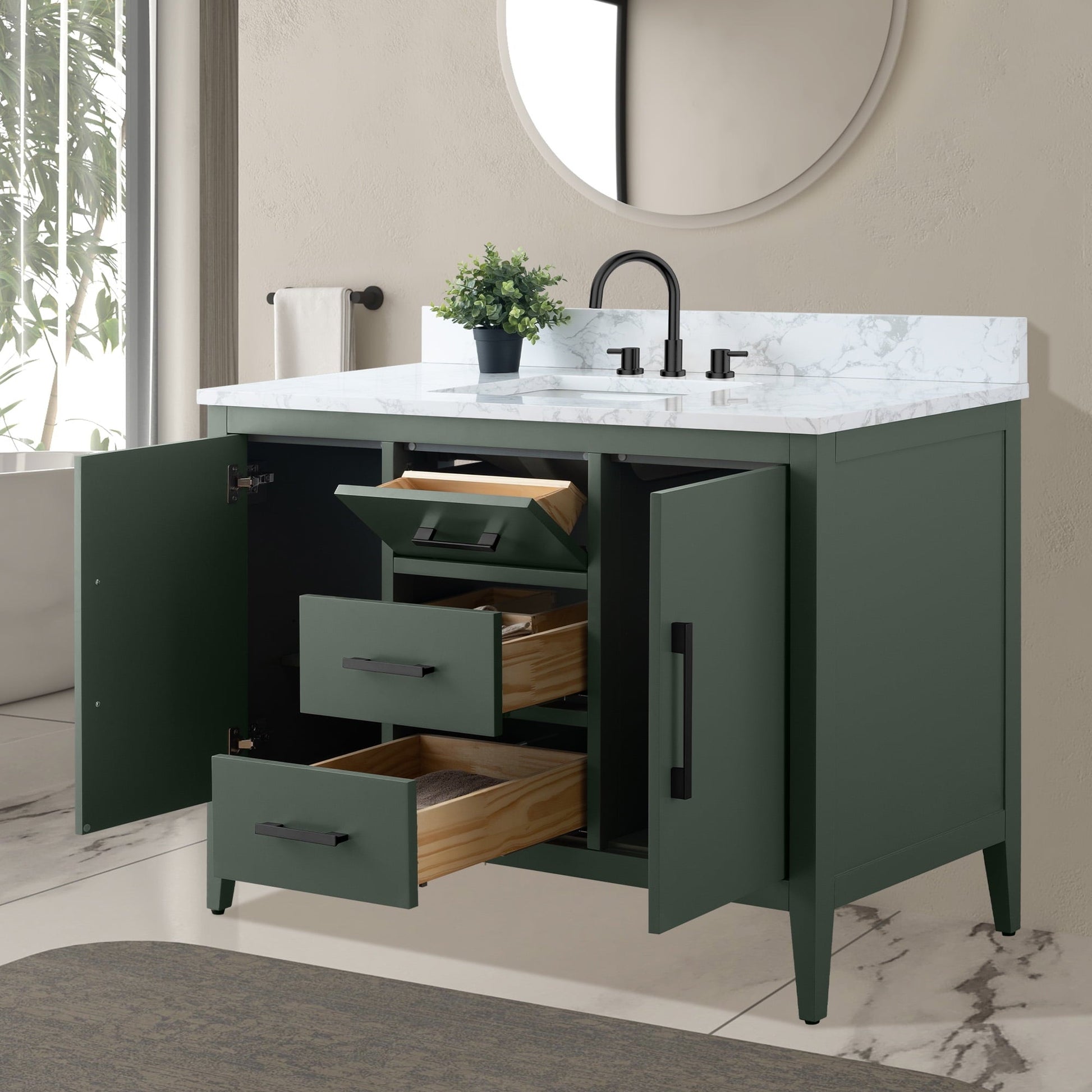 Vintage Green / Matte Black