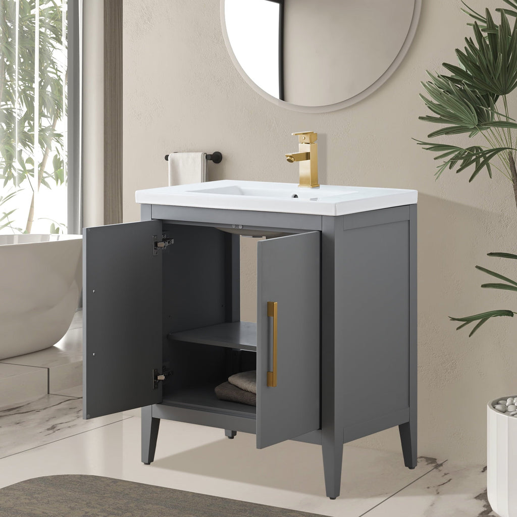 Cashmere Gray / Golden Brushed