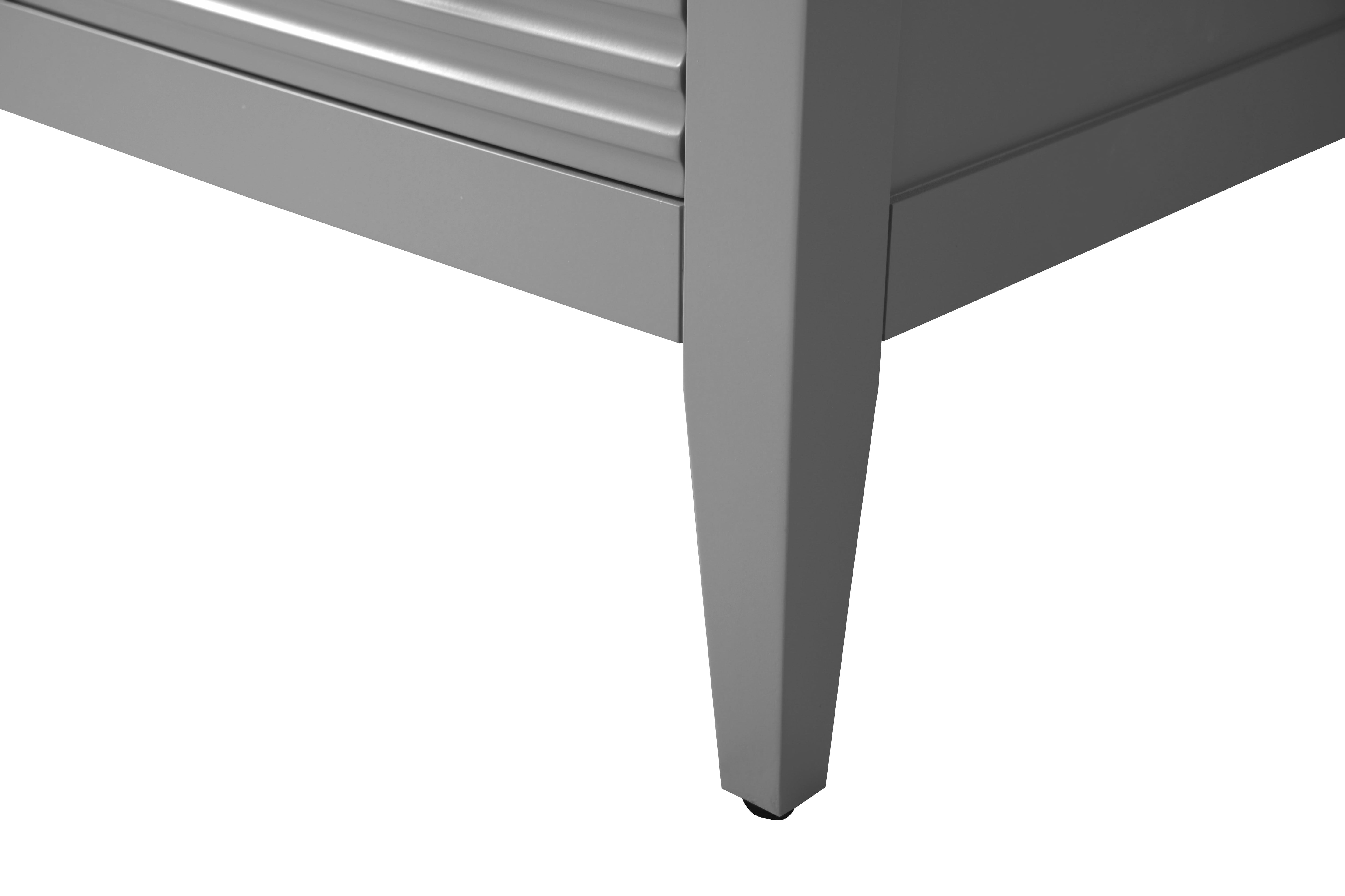 Linear Cashmere Gray / Matte Black