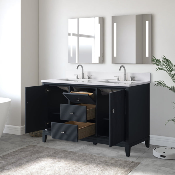 Linear Vintage Spruce Blue / Brushed Nickel