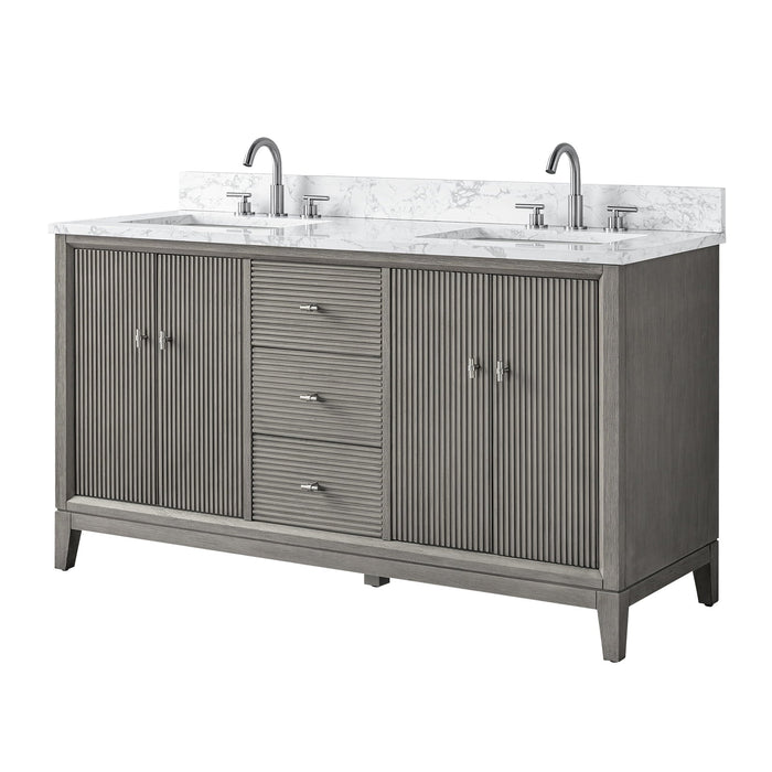 Linear Driftwood Gray / Brushed Nickel
