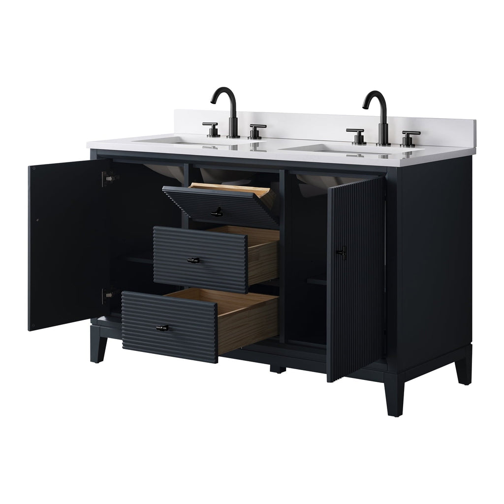 Linear Vintage Spruce Blue / Matte Black