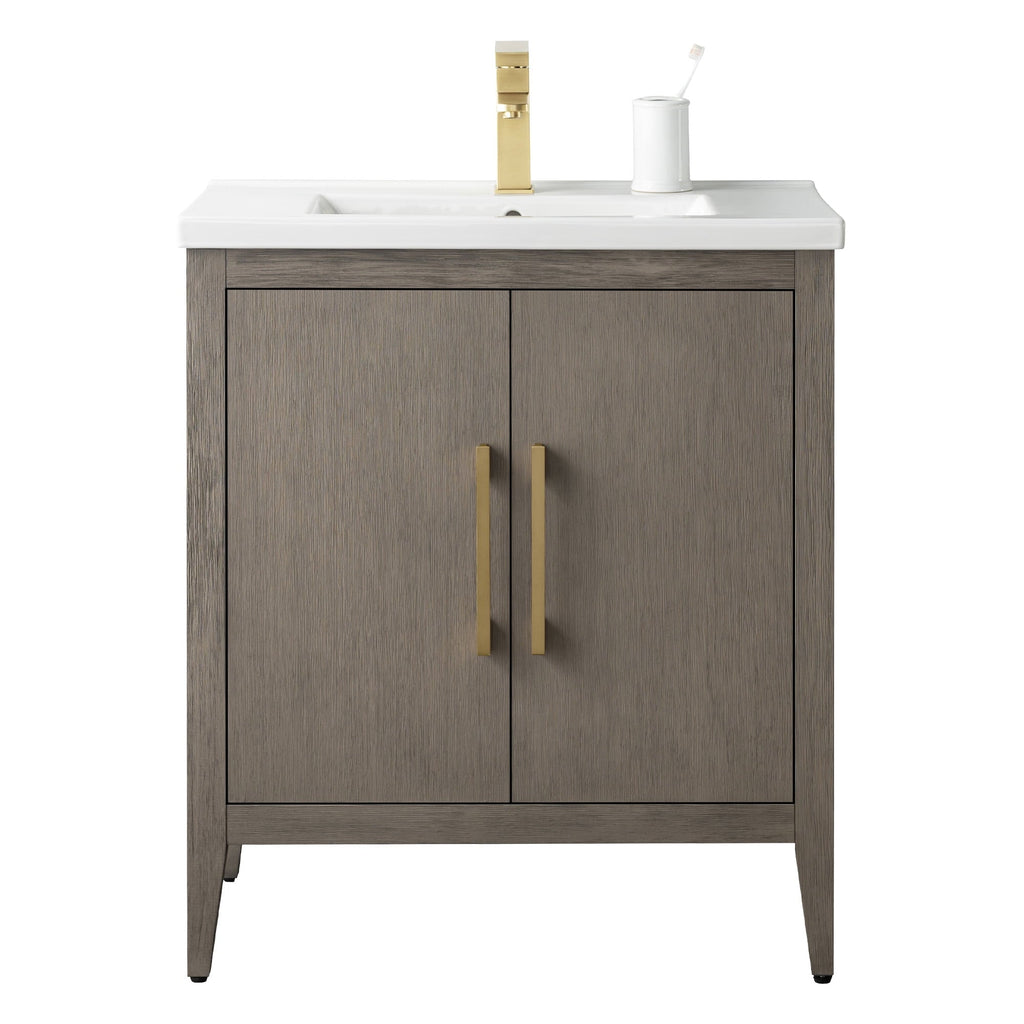 Driftwood Gray / Golden Brushed