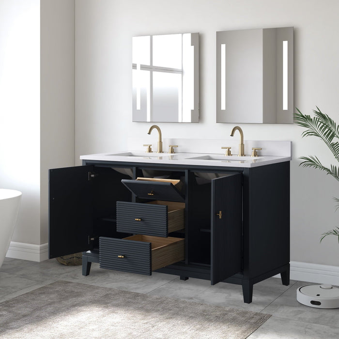 Linear Vintage Spruce Blue / Brushed Nickel