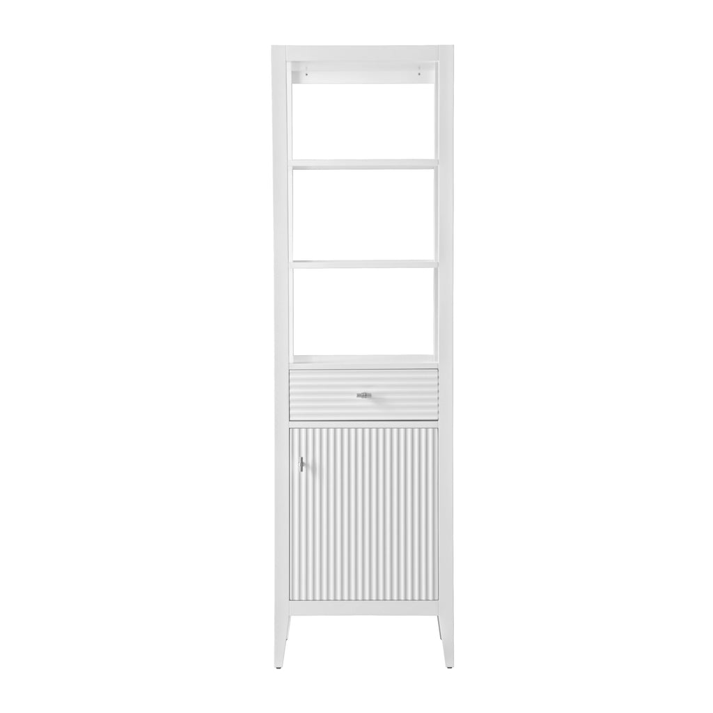 Linear White / Brushed Nickel