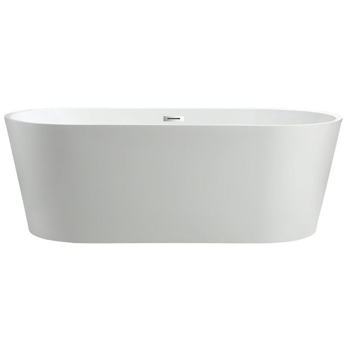White / Polished Chrome