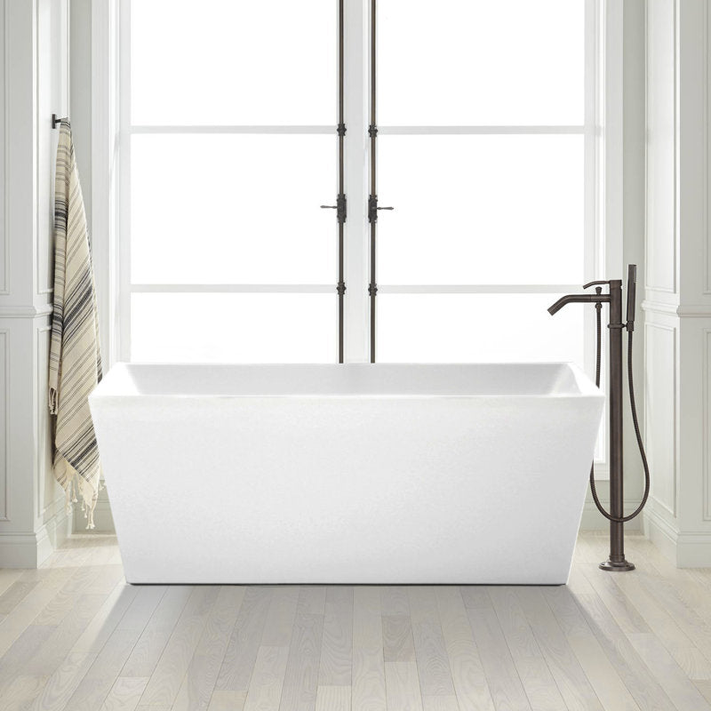 White / Integrated Overflow