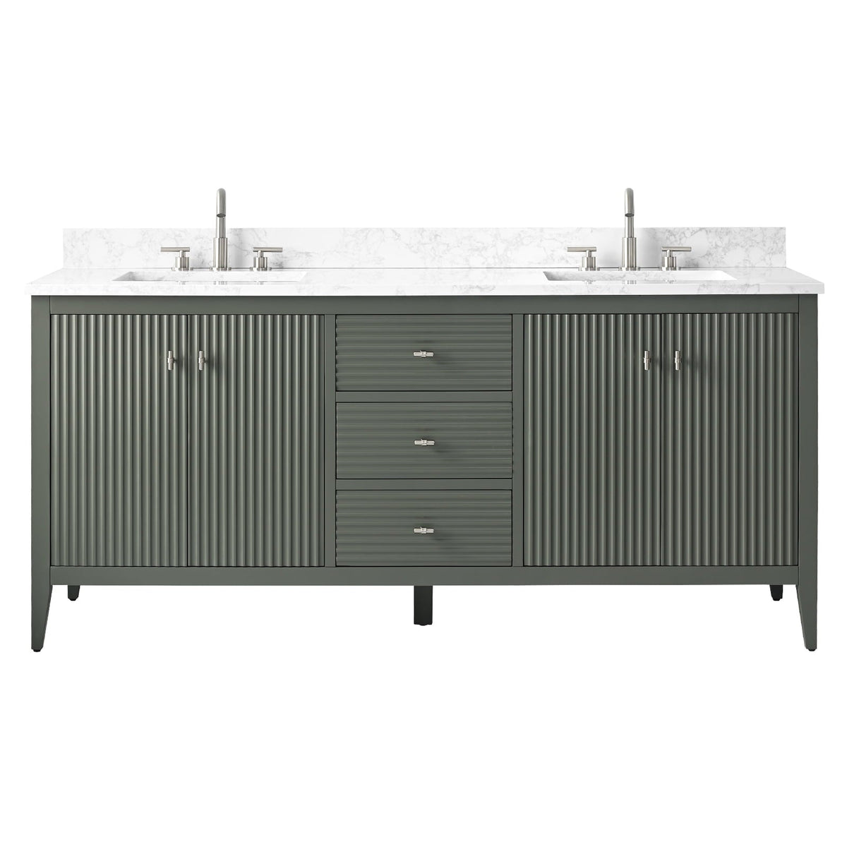 Linear Vintage Green / Brushed Nickel