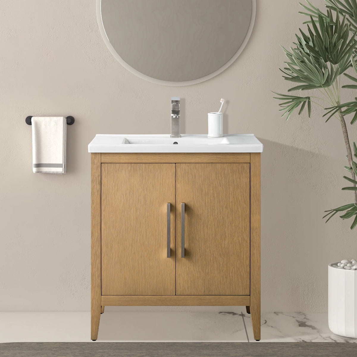 Natural Oak / Brushed Nickel