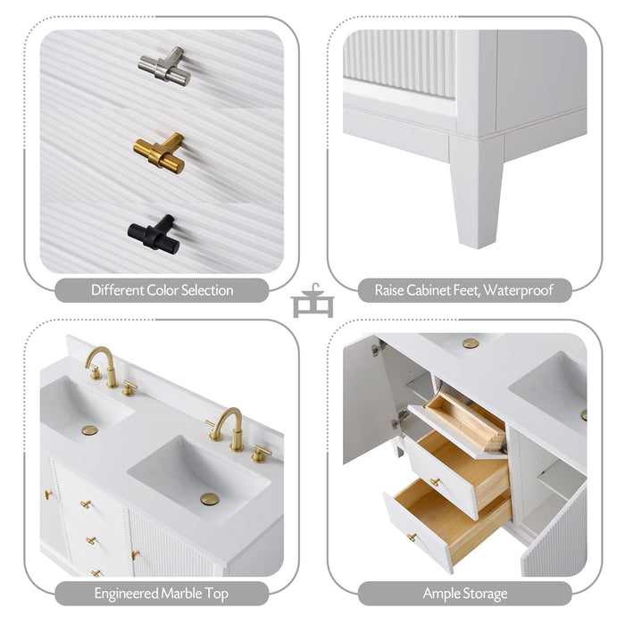 Linear White / Matte Black