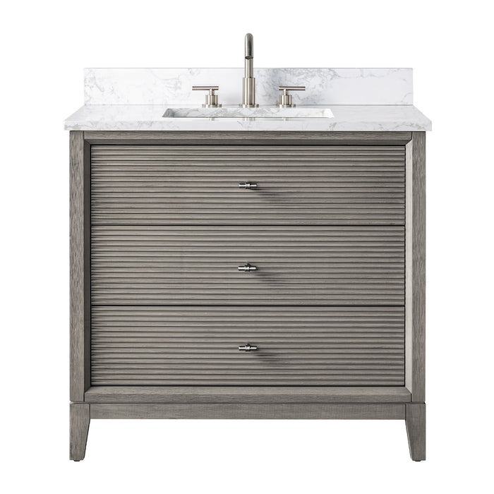 Linear Driftwood Gray / Brushed Nickel