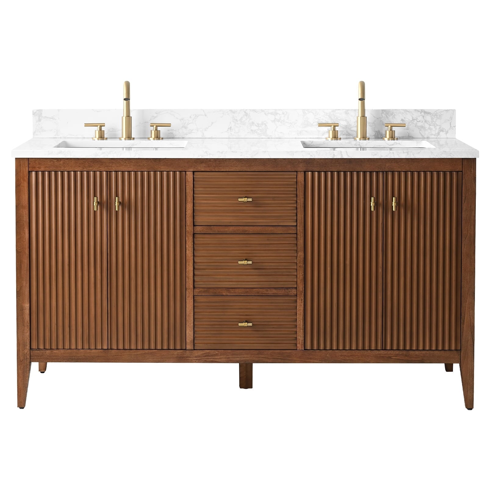 Linear Walnut / Golden Brushed