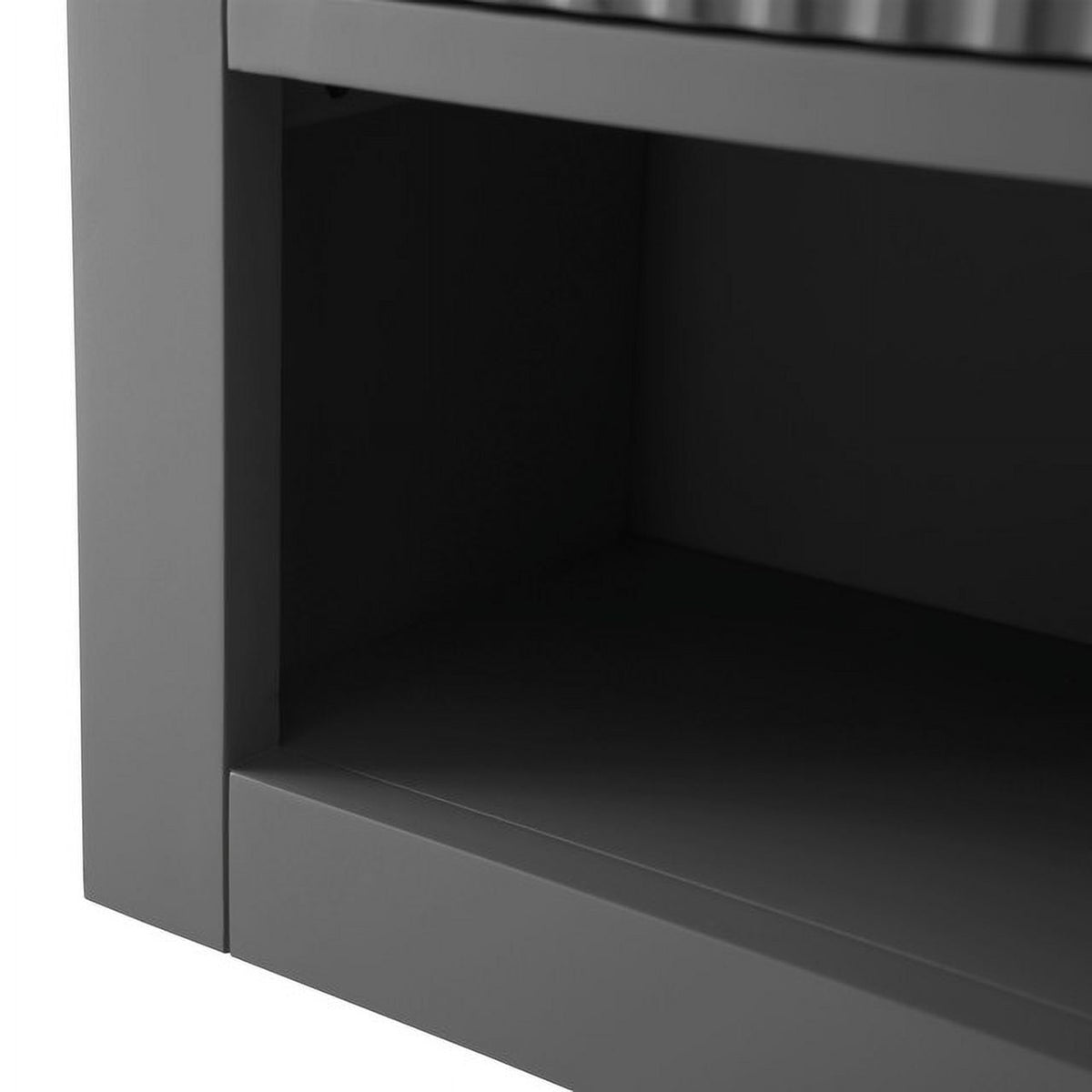 Linear Cashmere Gray / Matte Black