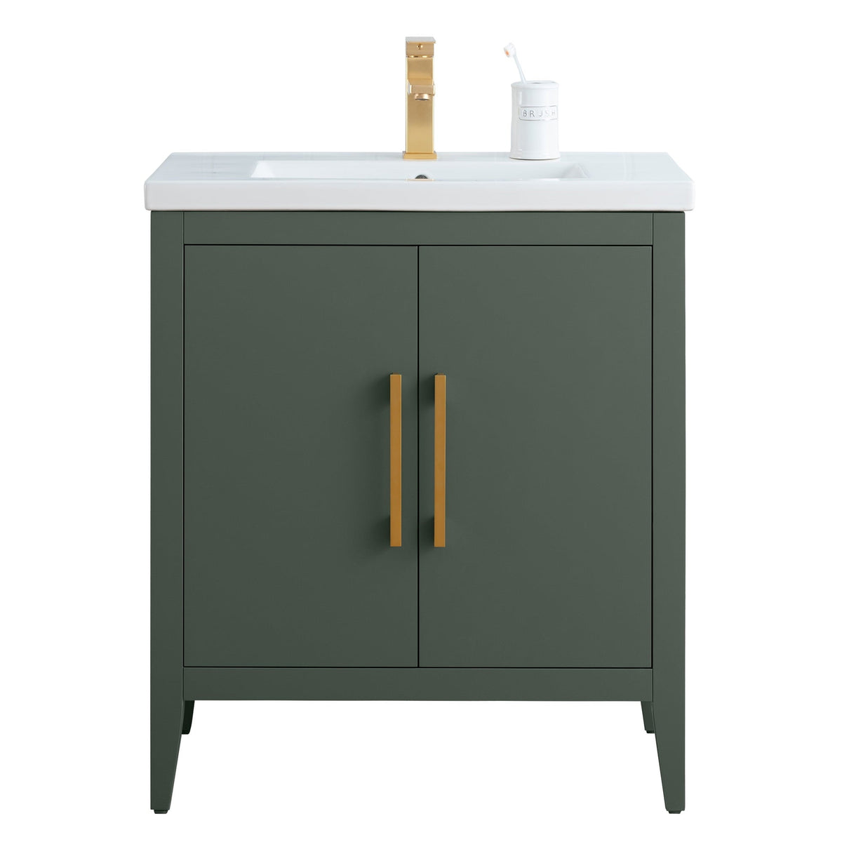 Vintage Green / Golden Brushed