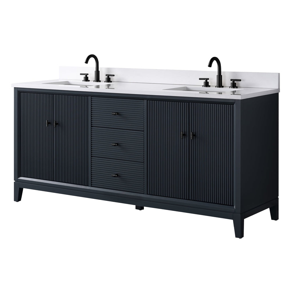 Linear Vintage Spruce Blue / Matte Black