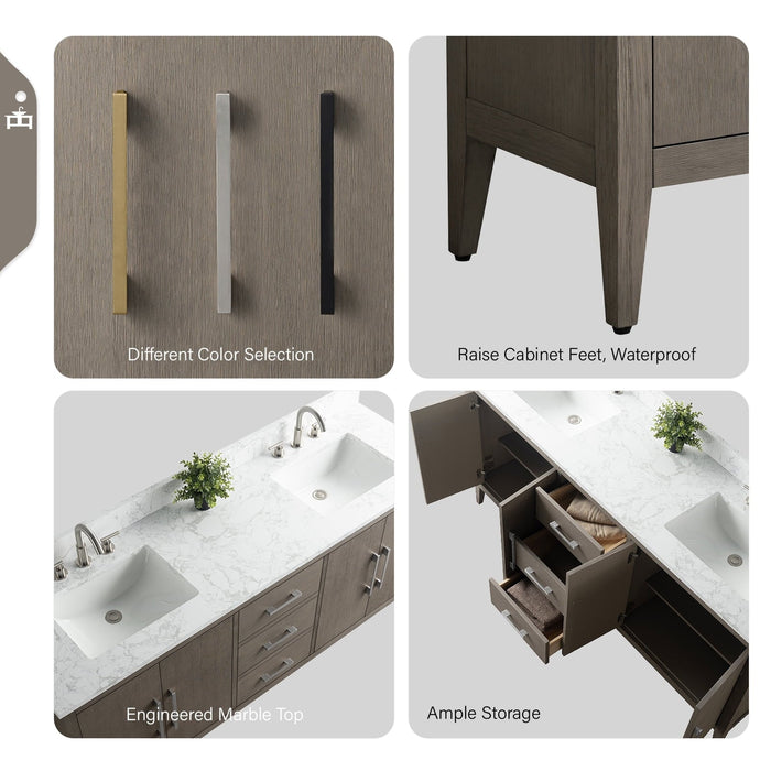 Driftwood Gray / Matte Black