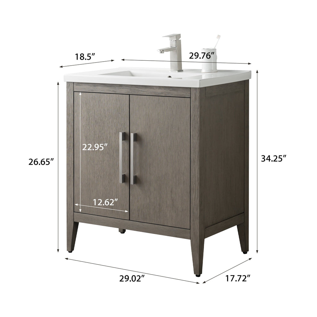 Driftwood Gray / Brushed Nickel