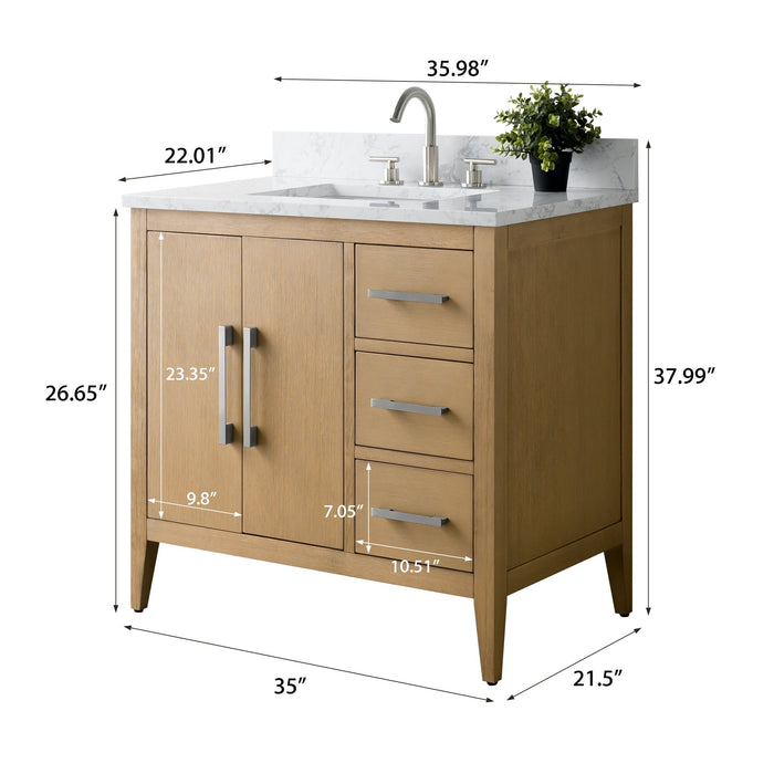 Natural Oak / Brushed Nickel