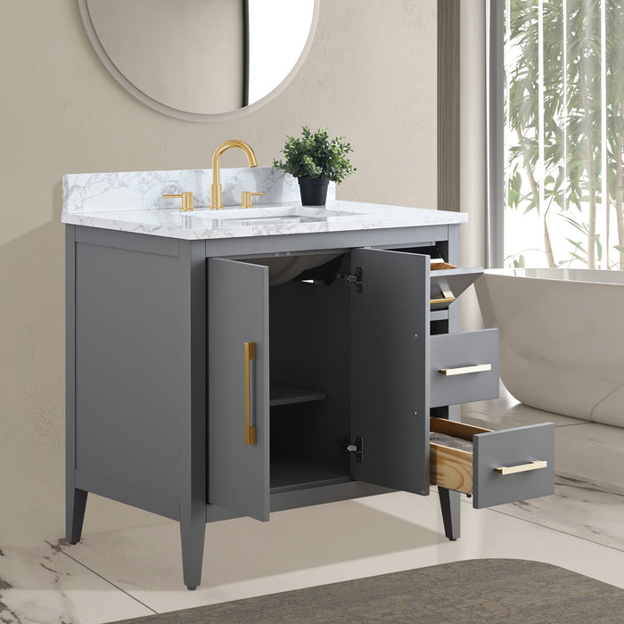 Cashmere Gray / Golden Brushed