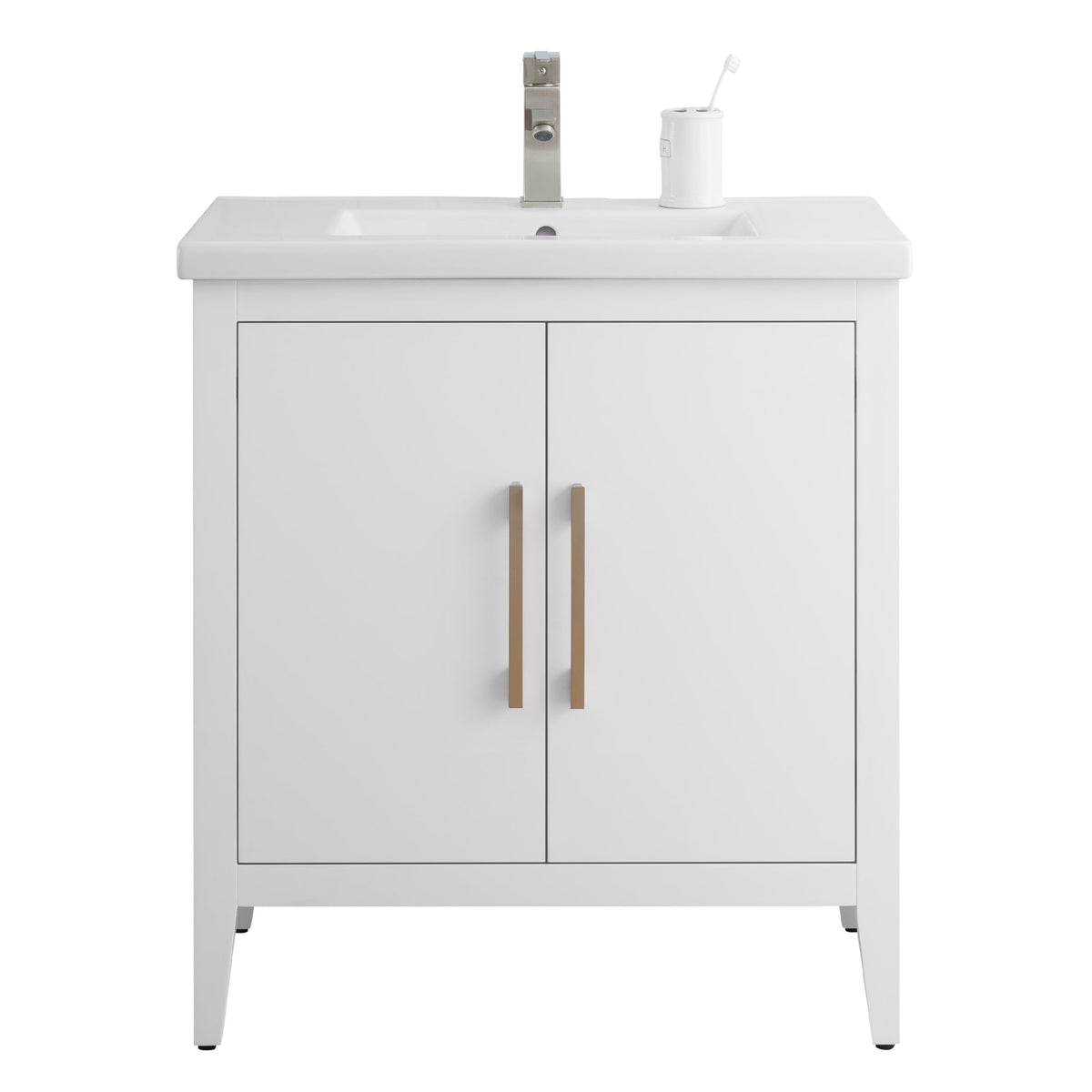 White / Brushed Nickel