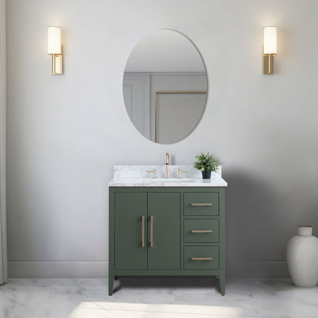 Vintage Green / Brushed Nickel