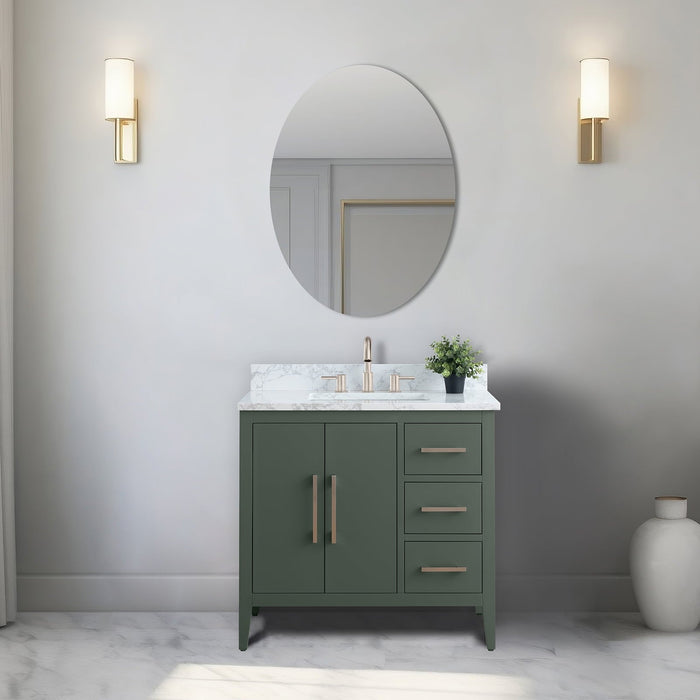 Vintage Green / Brushed Nickel