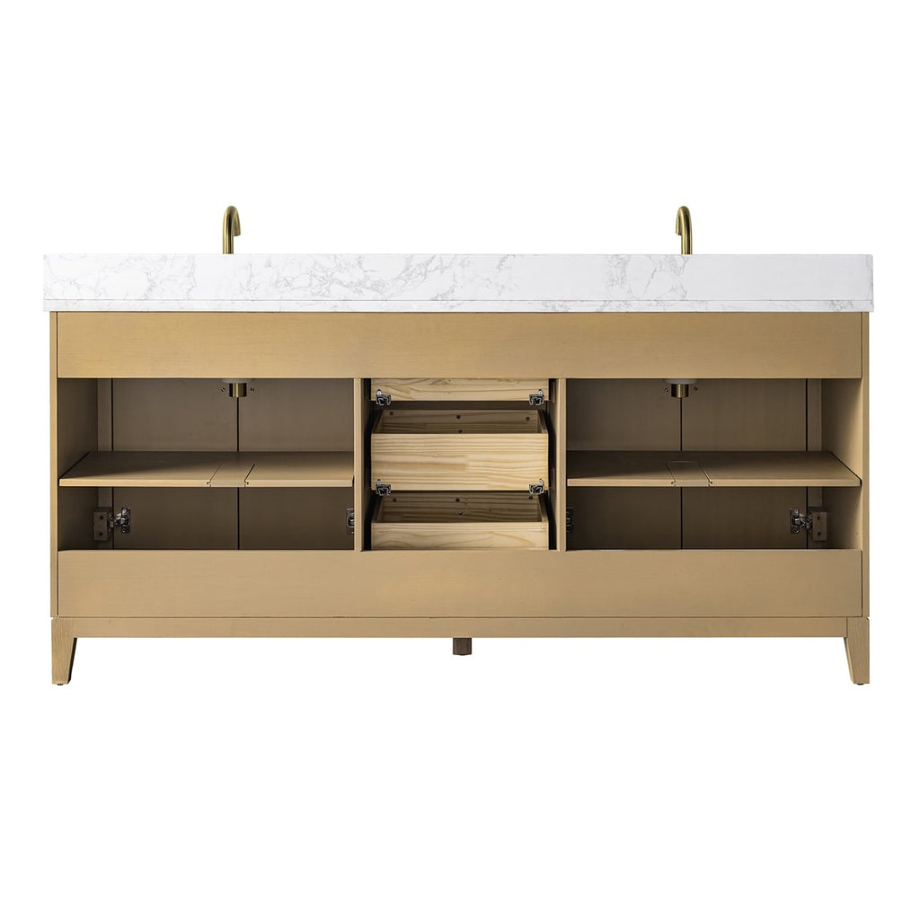 Linear Natural Oak / Golden Brushed