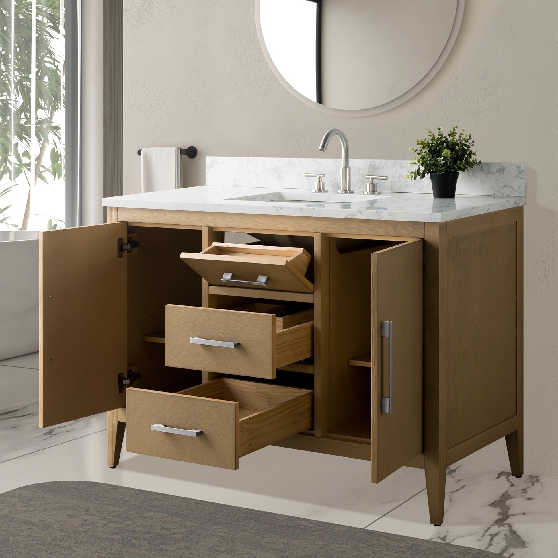 Natural Oak / Brushed Nickel