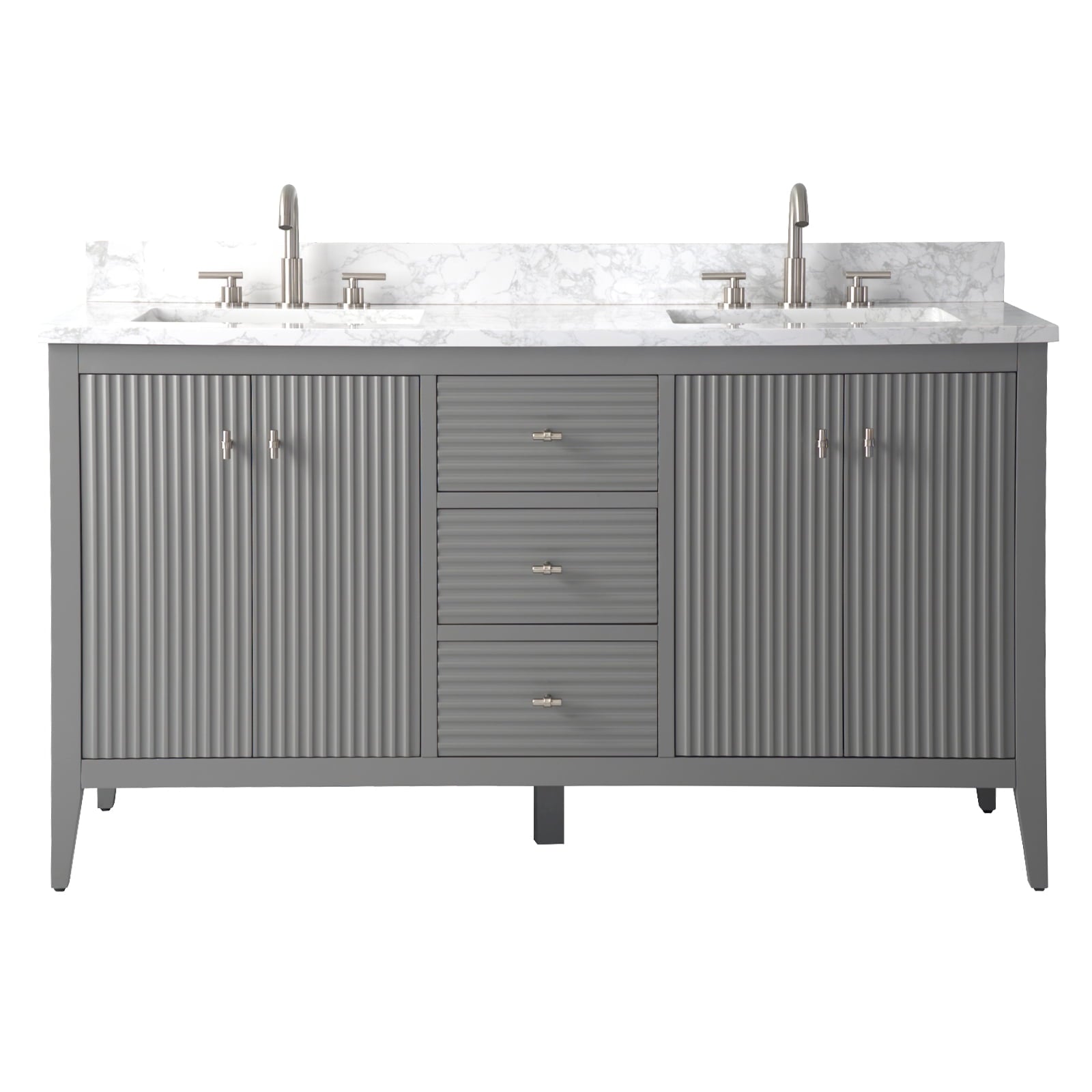 Linear Cashmere Gray / Brushed Nickel