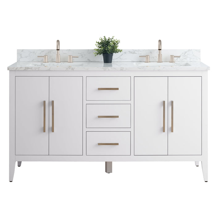 White / Brushed Nickel