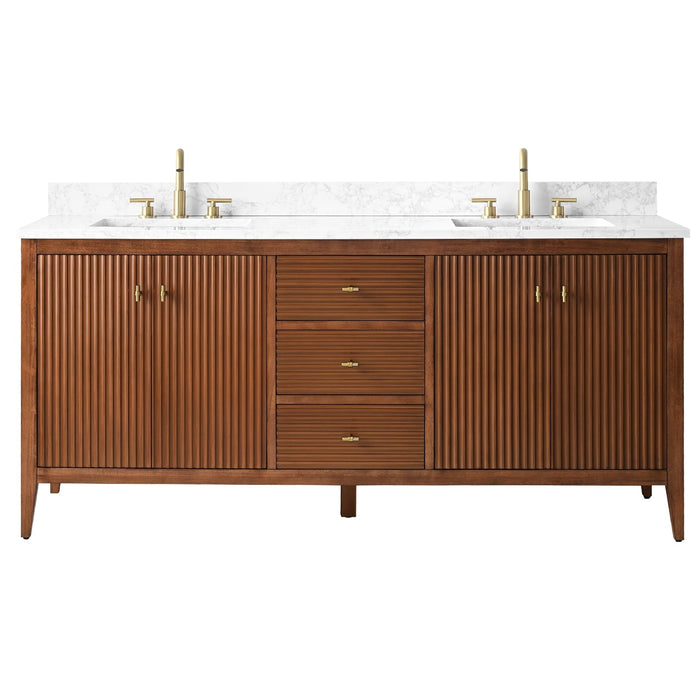 Linear Walnut / Golden Brushed