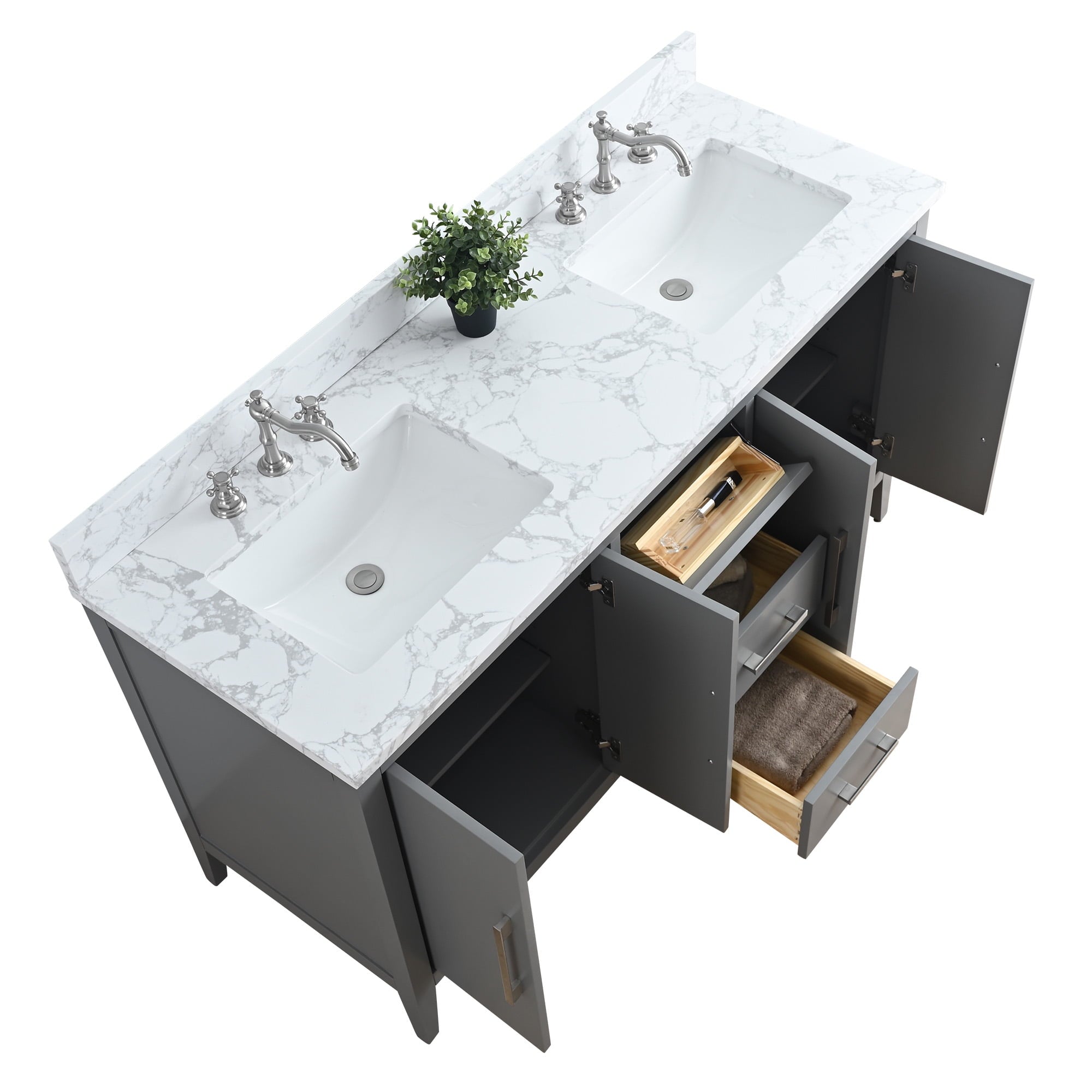 Cashmere Gray / Brushed Nickel