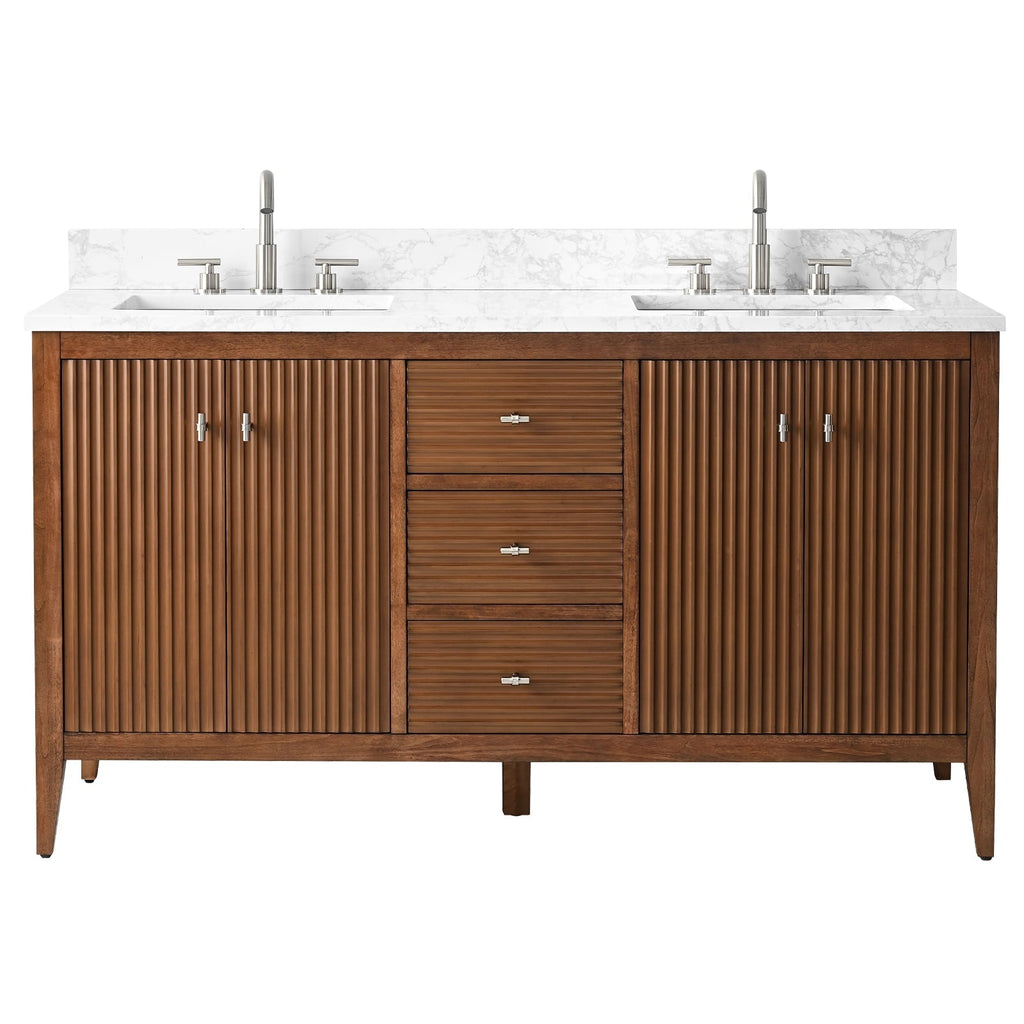 Linear Walnut / Brushed Nickel