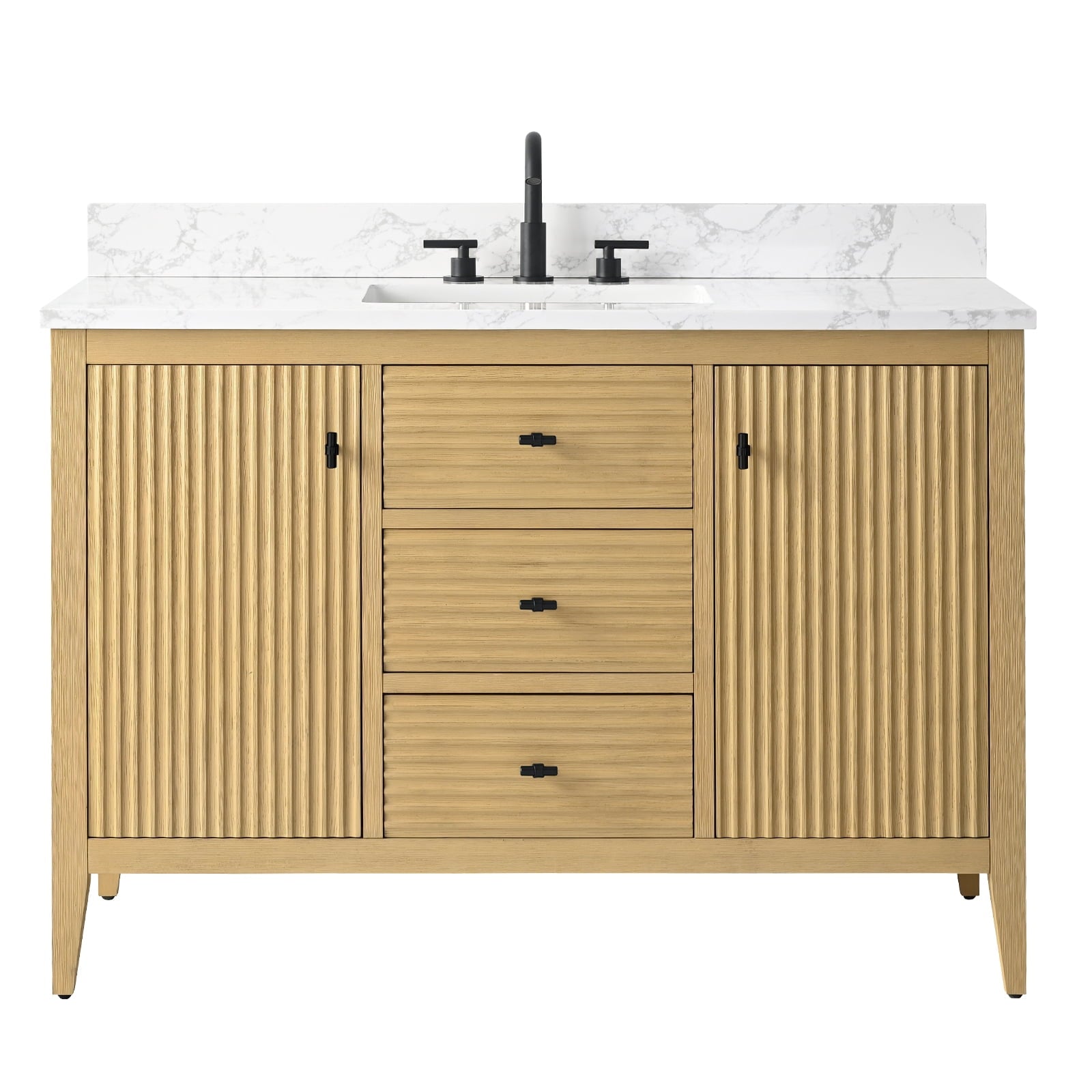 Linear Natural Oak / Matte Black