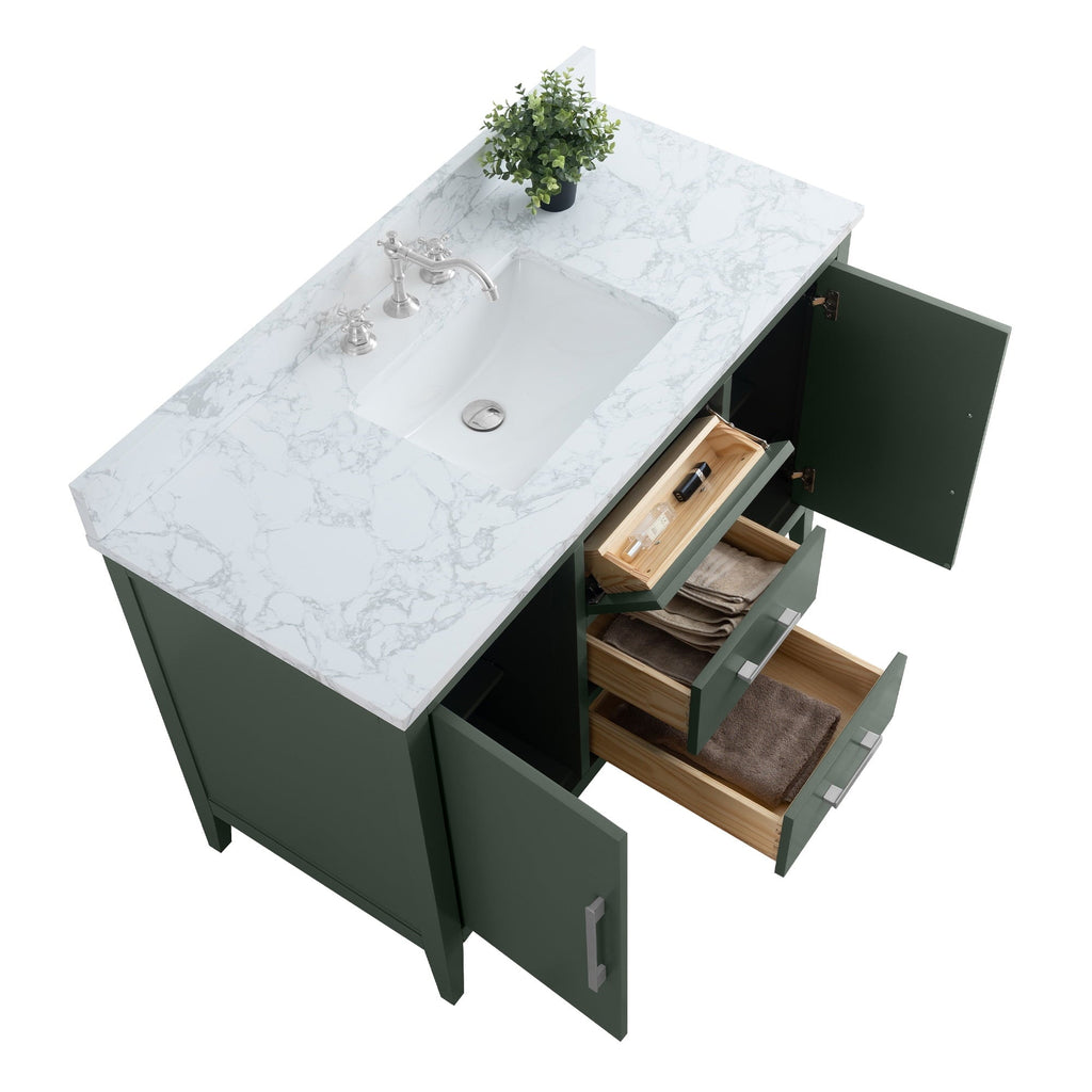 Vintage Green / Brushed Nickel