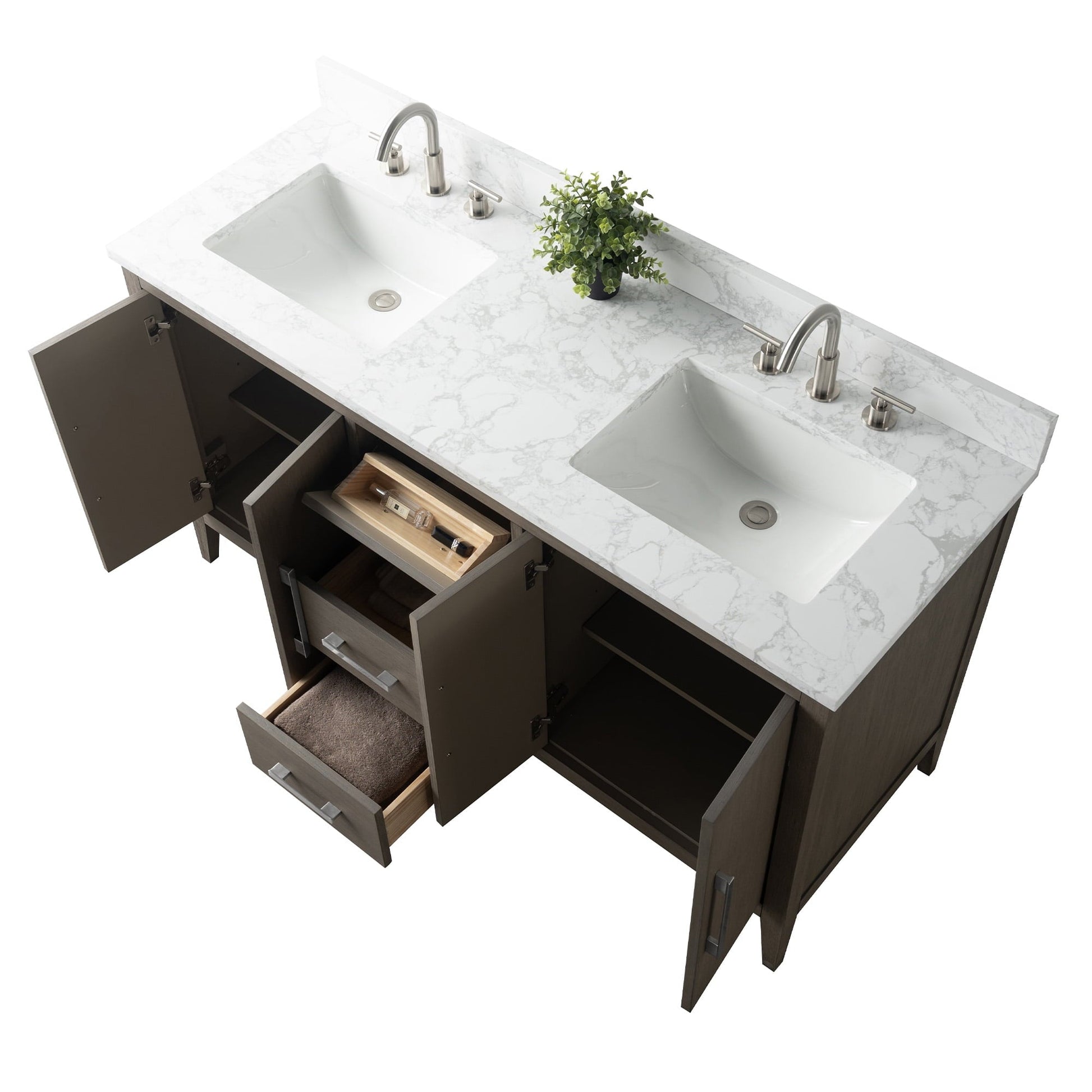 Driftwood Gray / Brushed Nickel