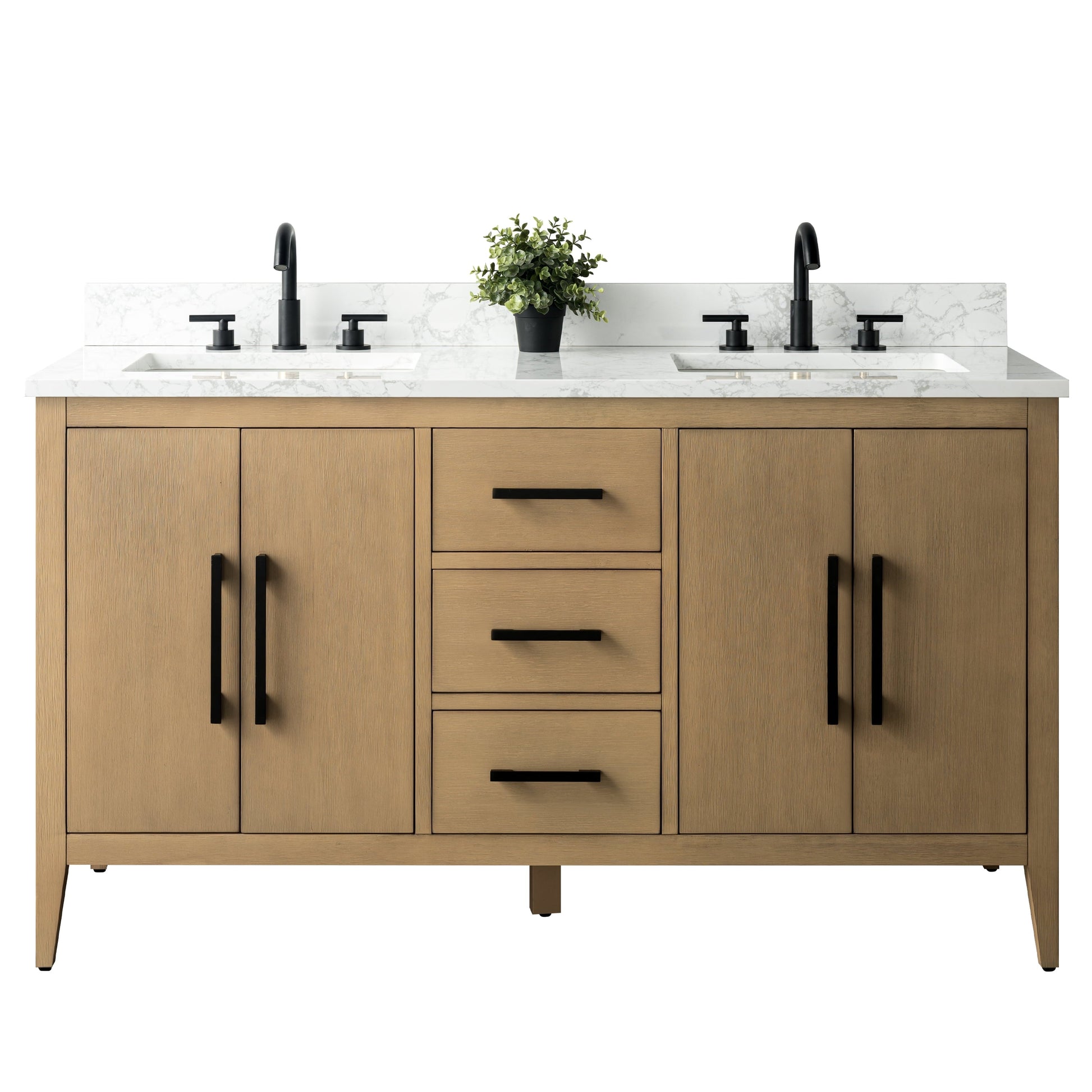 Natural Oak / Matte Black