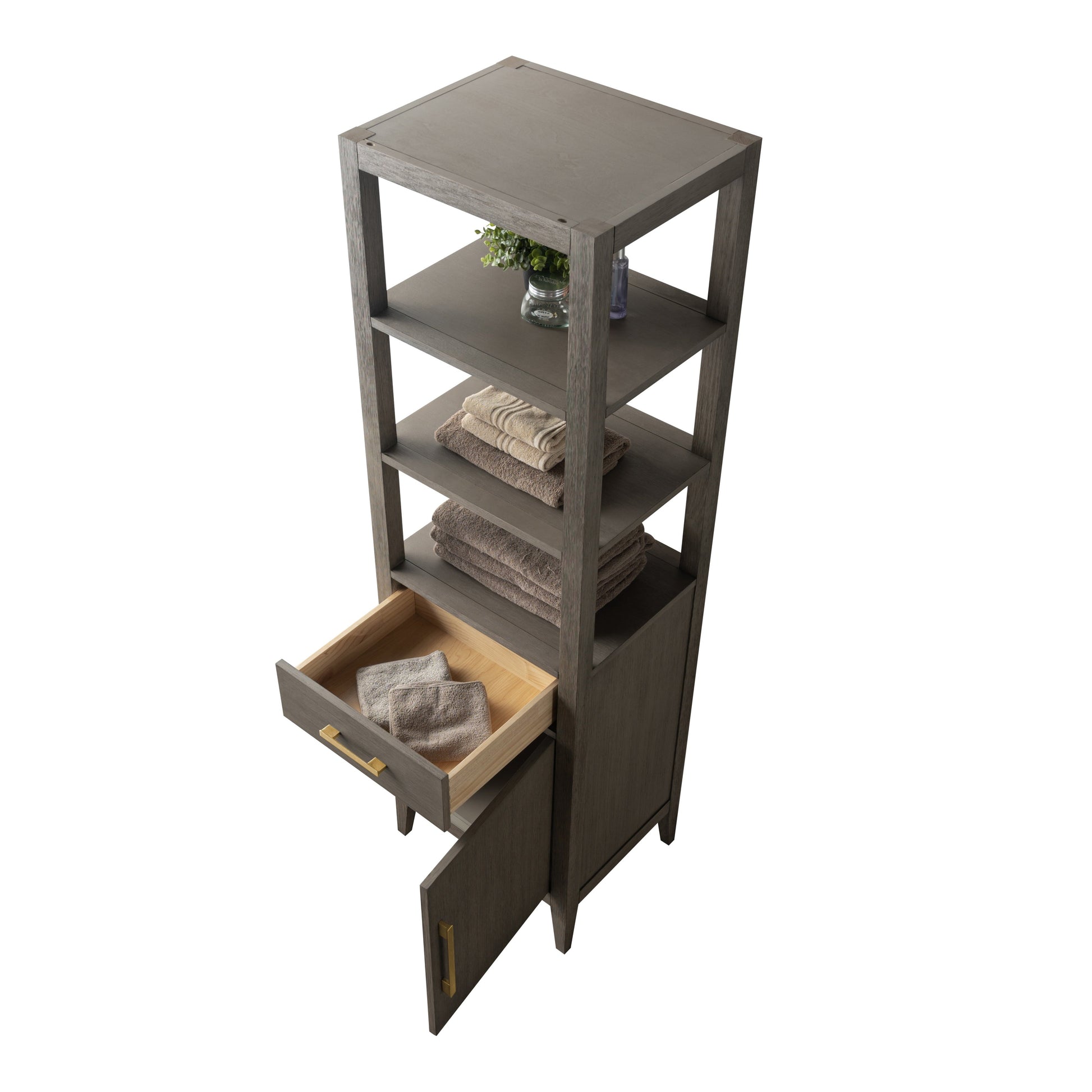 Driftwood Gray / Golden Brushed