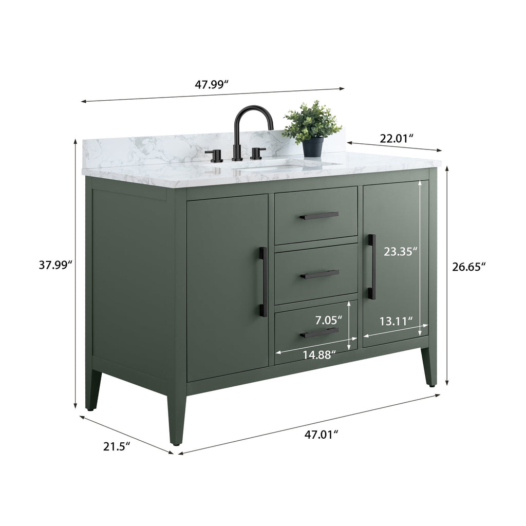 Vintage Green / Matte Black