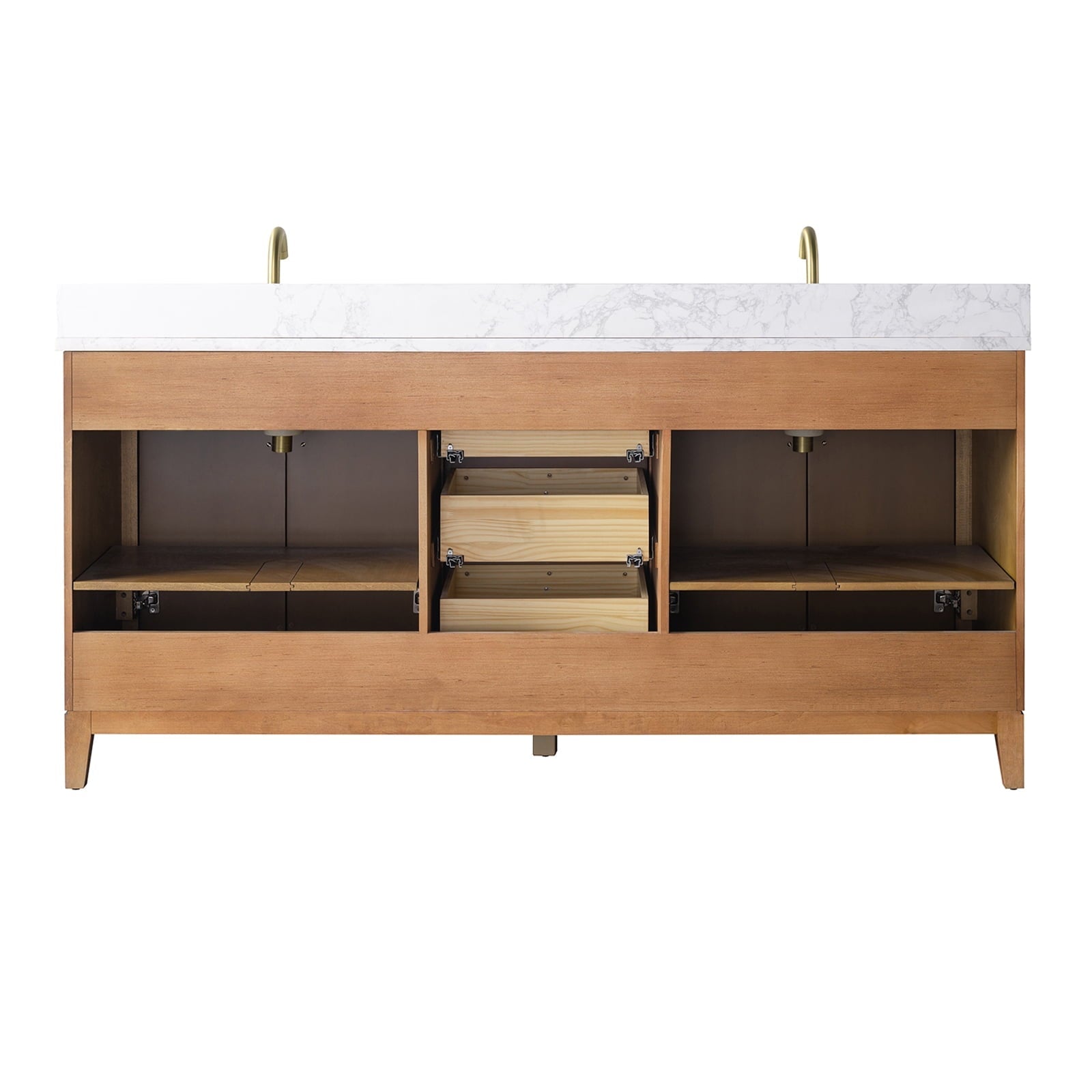 Linear Walnut / Golden Brushed