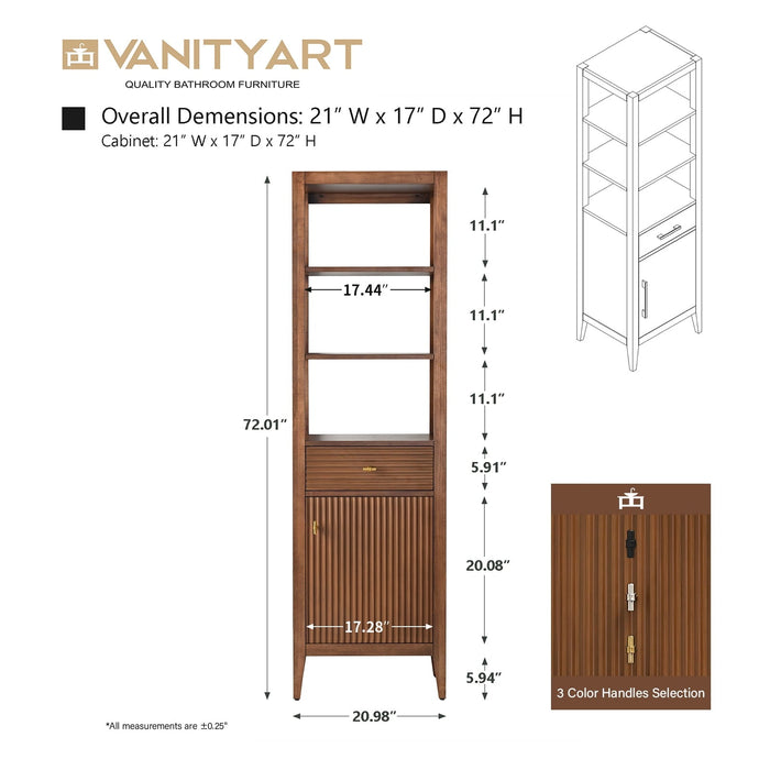 Linear Walnut / Matte Black