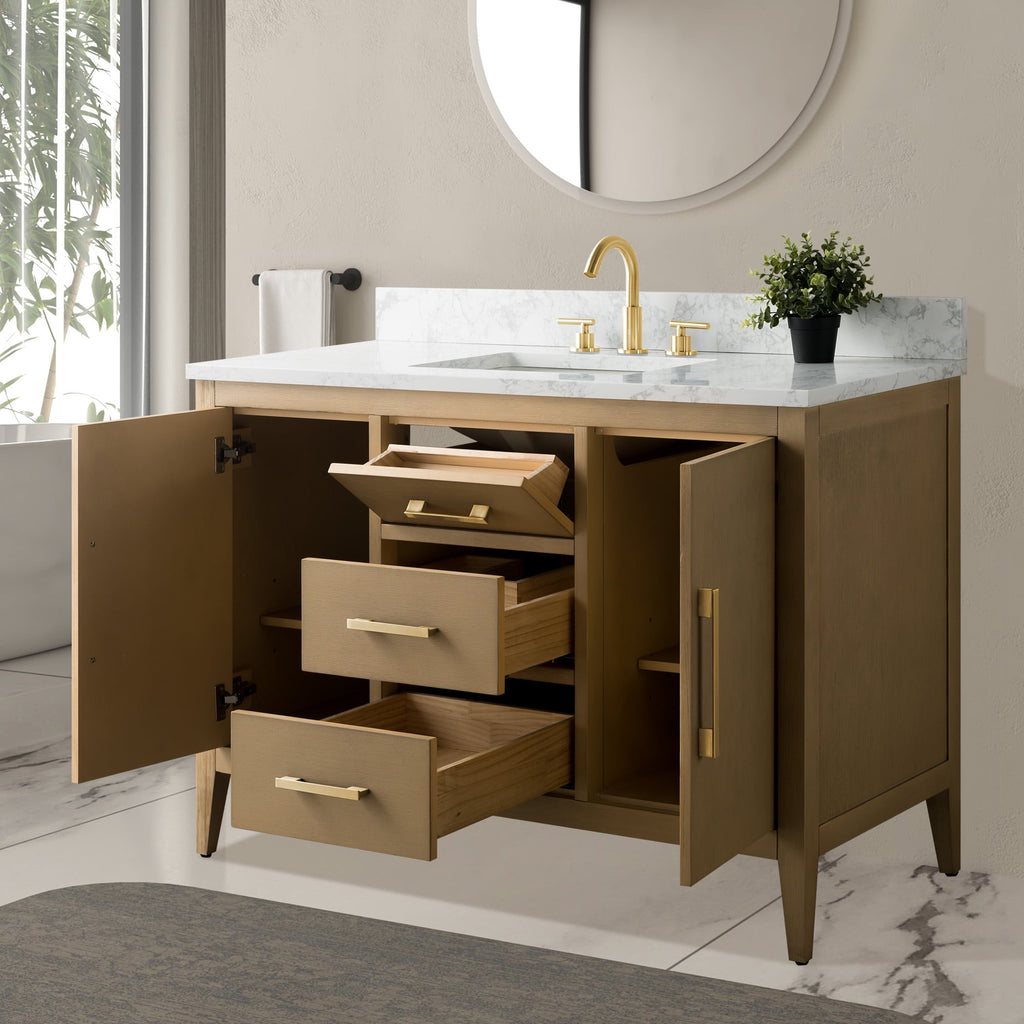 Natural Oak / Golden Brushed