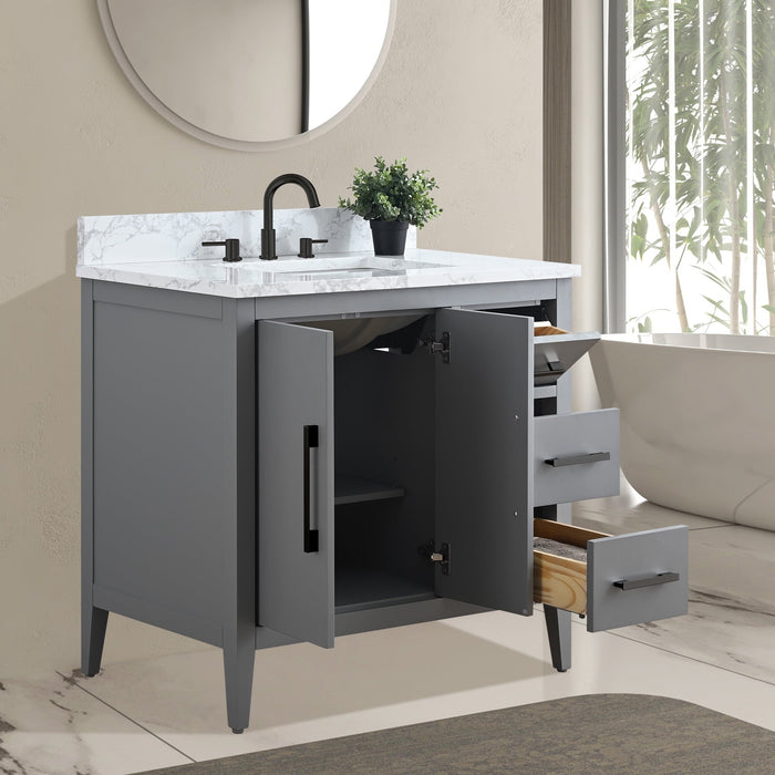 Cashmere Gray / Matte Black
