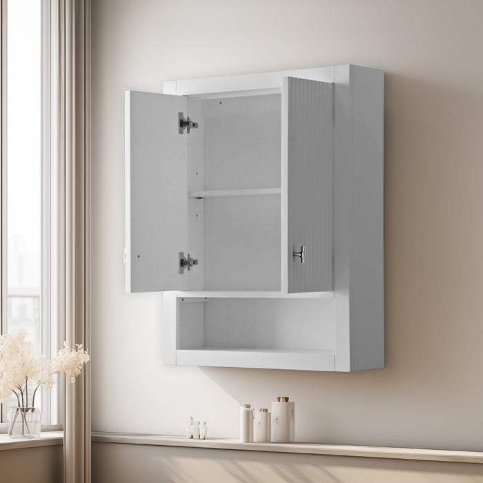 Linear White / Brushed Nickel