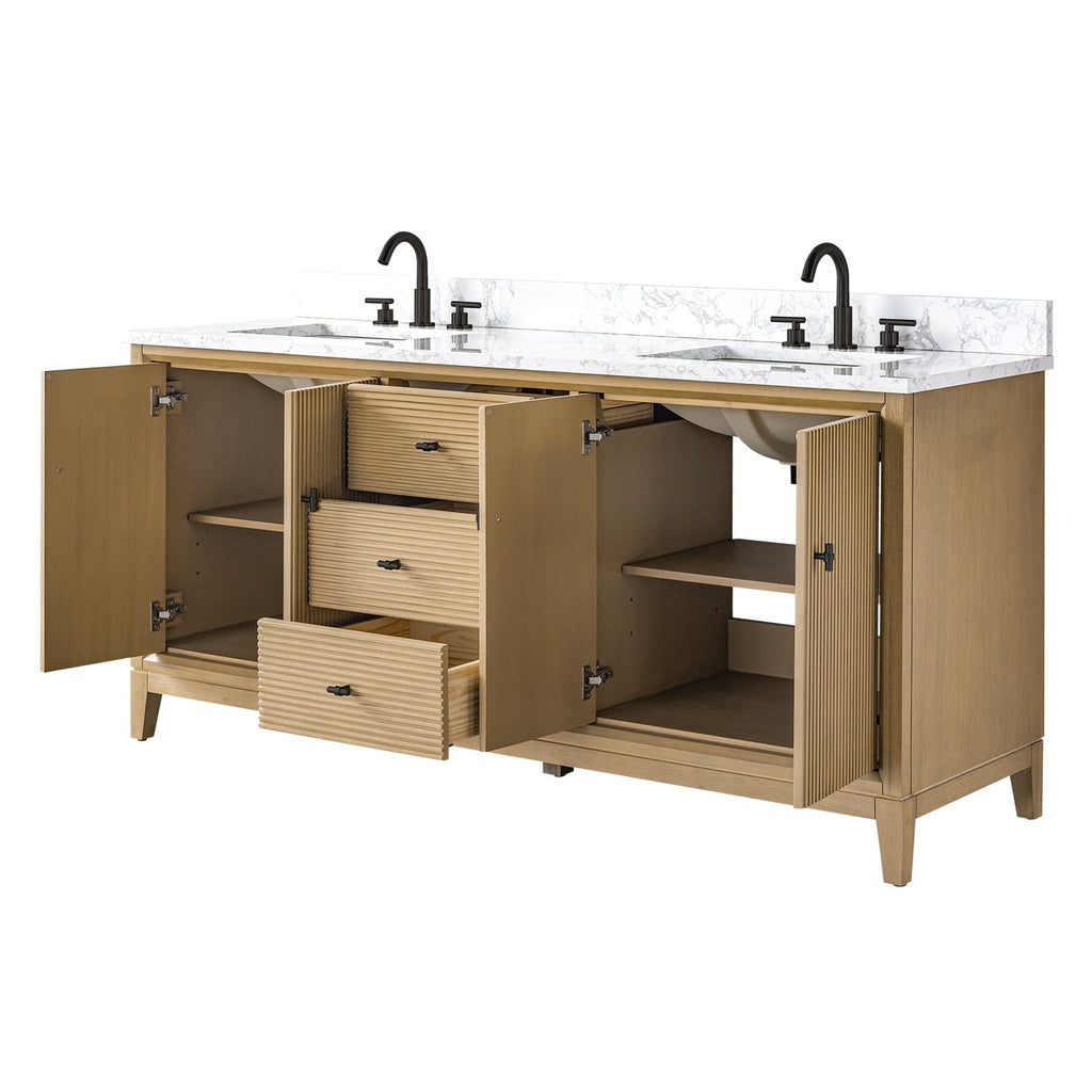 Linear Natural Oak / Matte Black