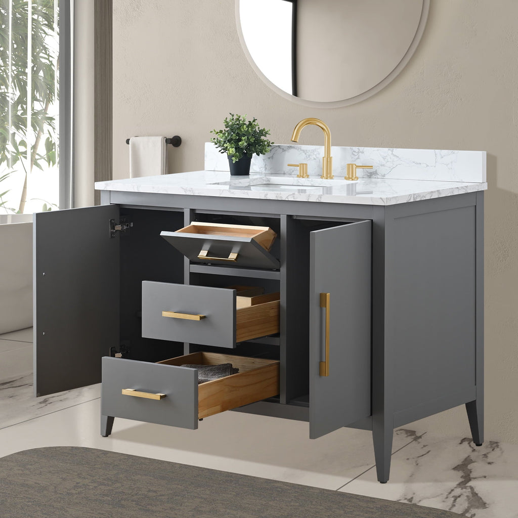 Cashmere Gray / Golden Brushed