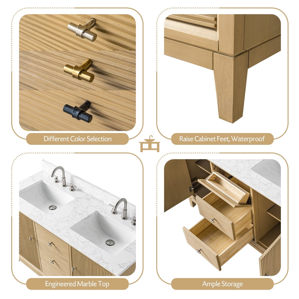 Linear Natural Oak / Matte Black