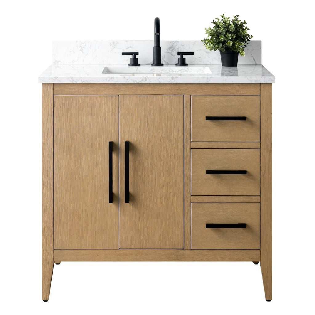 Natural Oak / Matte Black