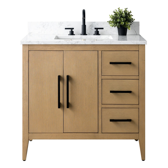 Natural Oak / Matte Black