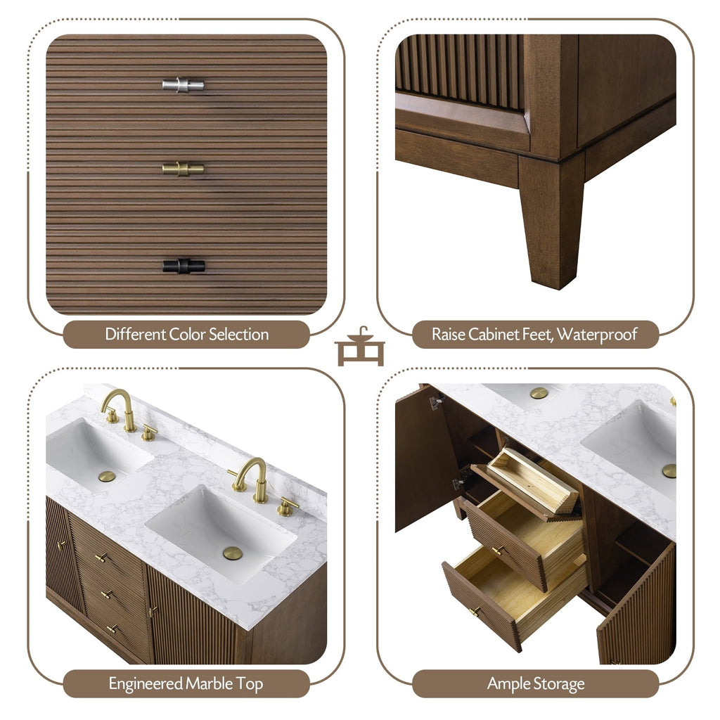 Linear Walnut / Matte Black